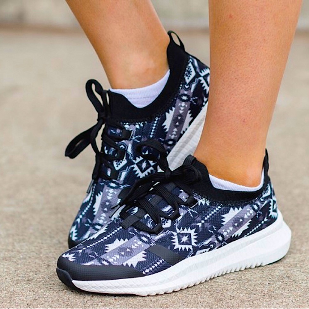 Crazy Train Aztec Sneakers NWT